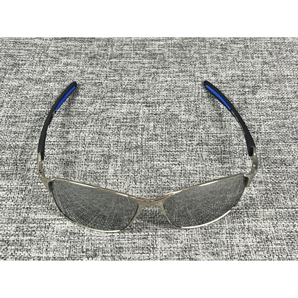 Panama Jack Mens Silver Metal Sport Sunglasses Black Blue NS0521 14524SPJ040